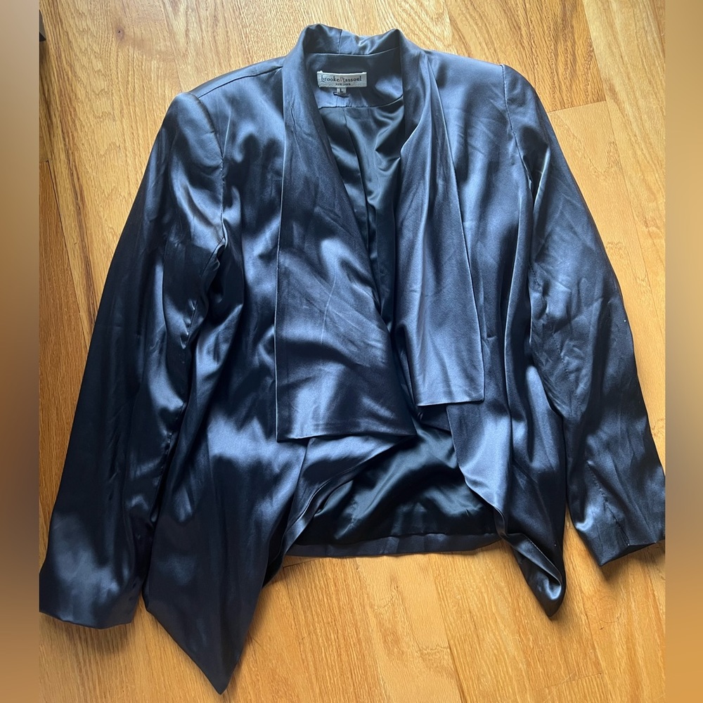 Silk Grey Blazer